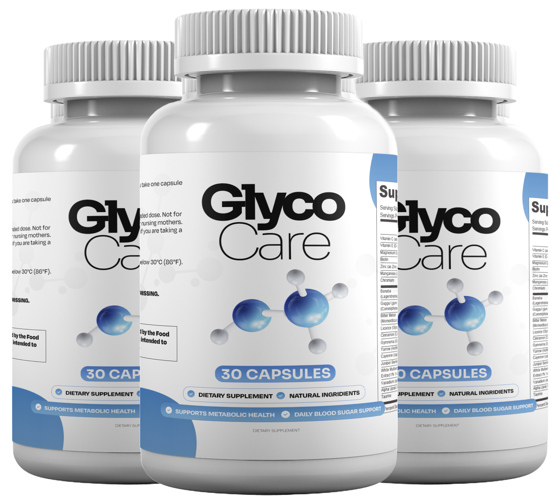 Glyco Care Supplement Bottle